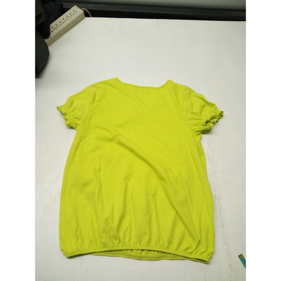 Carolyn Taylor Women's Ladies Short Sleeve Blouse Shirt Size Large Green Embelli - Picture 5 of 5